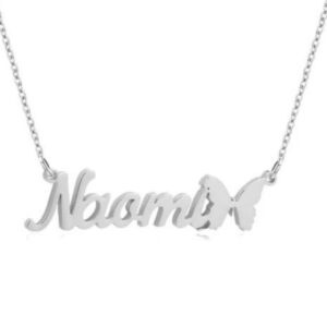 Butterfly Name Necklace