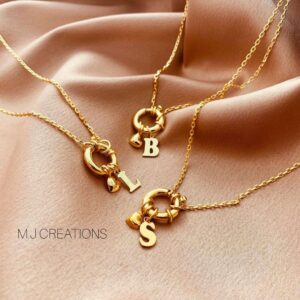 Classical Initial Necklace