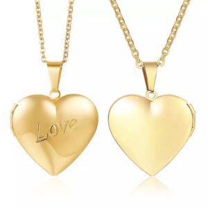 Heart-Shaped Customized Locket