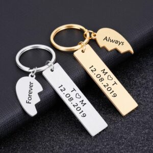 Forever and Always Keychain