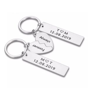 Forever and Always Keychain