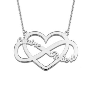 Heart & Infinity Necklace