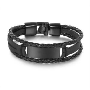 Multilayer  Black/Brown Bracelet Men